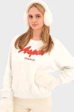 "Aspen" sweater red