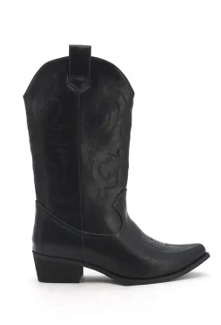 "Cowboy" boots black