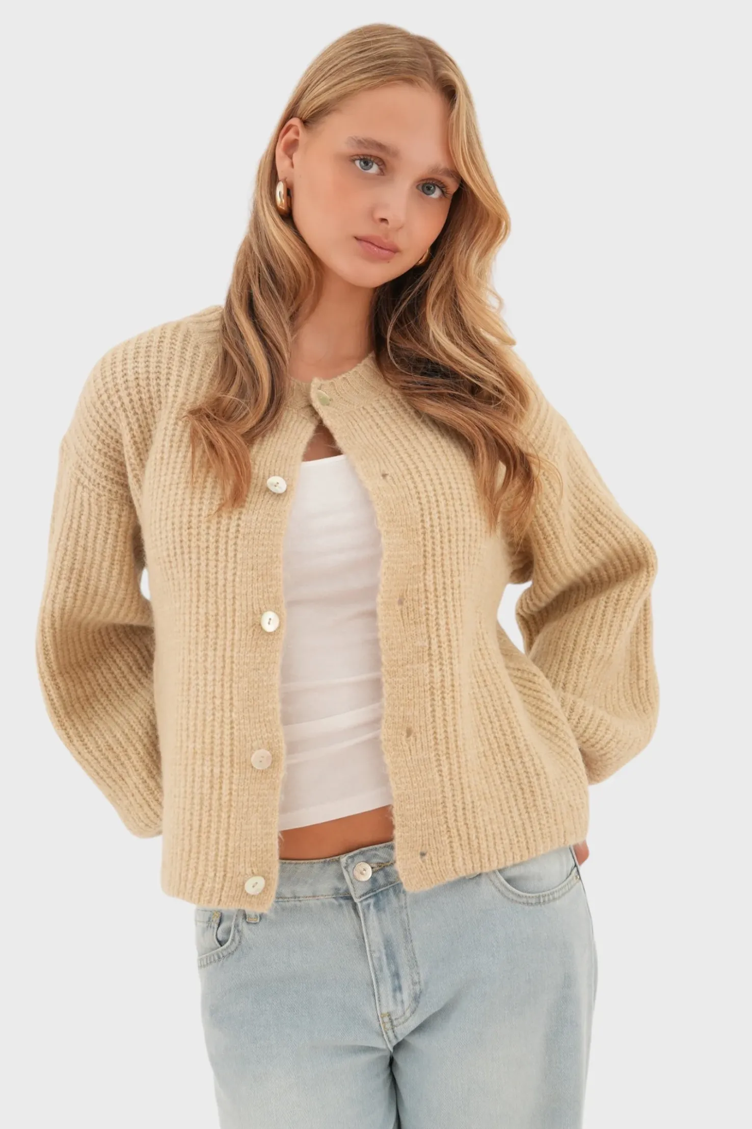 "Darling" vest beige