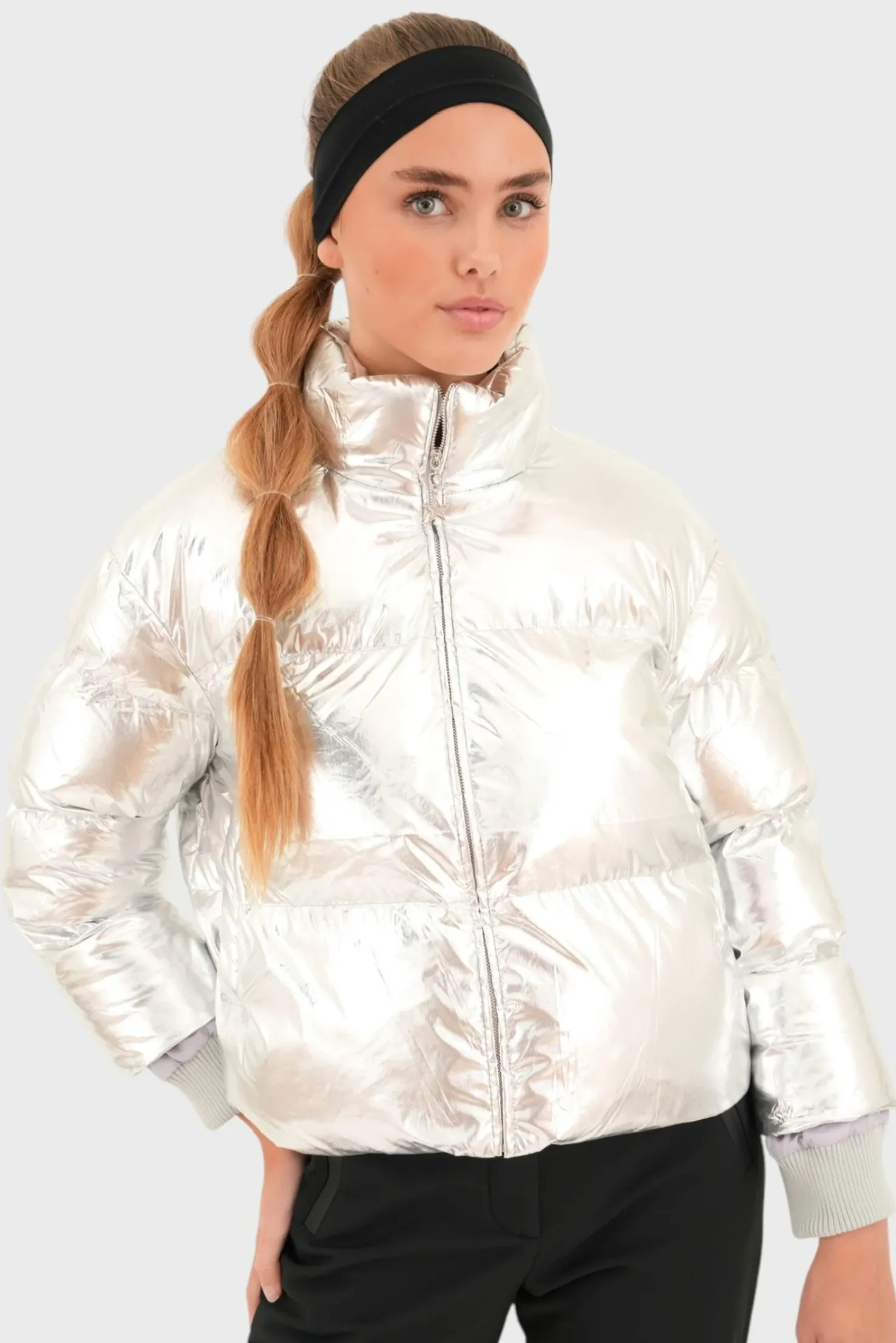 "Frosty" puffer silver