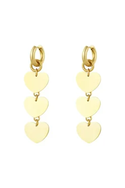 "Hearts" earrings