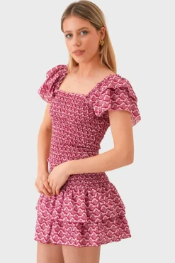 "Maui" ruffle top