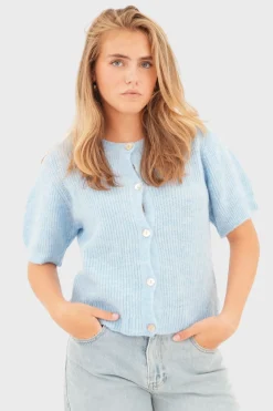 "Mila" sweater light blue
