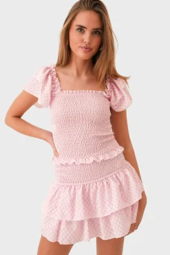 "Sicily" ruffle top