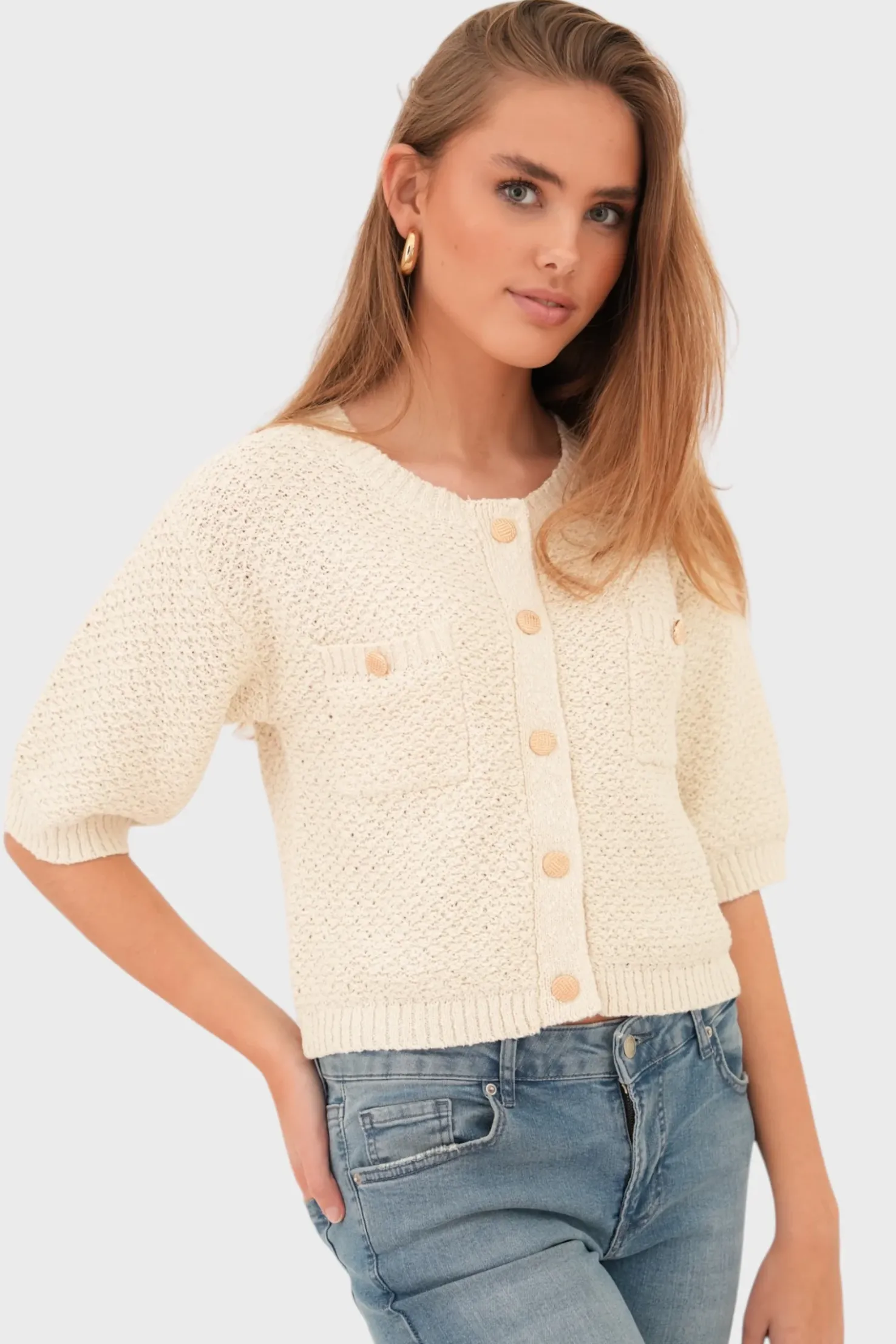 "Sophia" sweater beige
